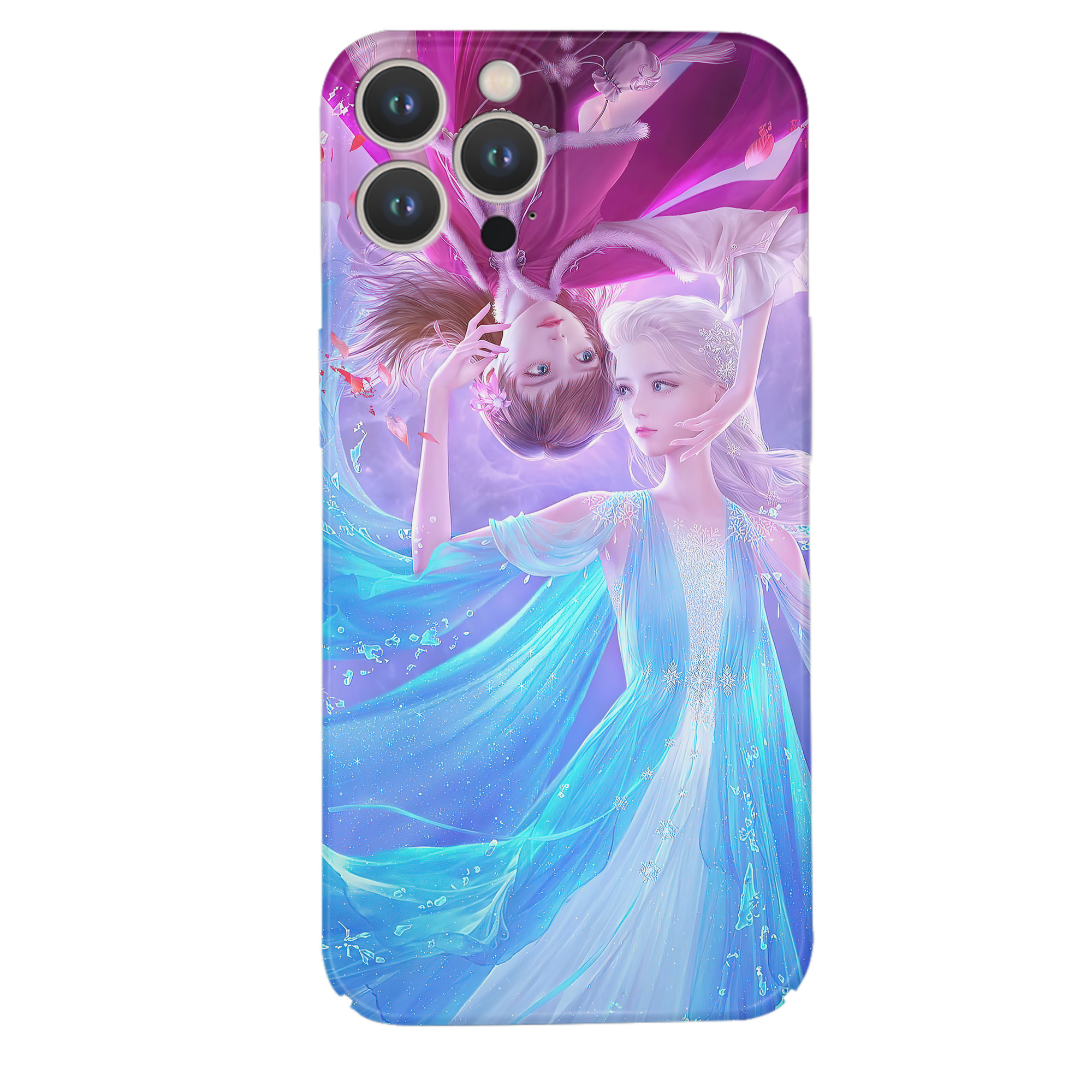 （画像用） アナと雪の女王 アンナ エルサ Frozen Anna Elsa 【iPhone 14シリーズ対応】ハードケース